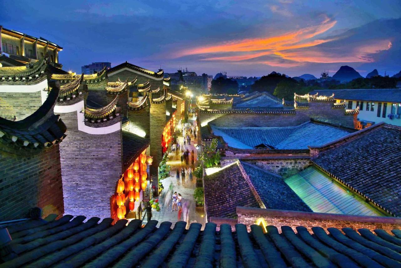 Wing Hotel Guilin - Central Square Exterior foto